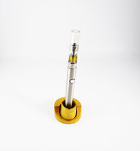 Load image into Gallery viewer, Tanzi Magnetic Vape Pen Stand Golden Color, Vape holder, E-Cigarette Holder, E-Cigarette Stand, Vape Cartridge Stand,510 Thread, Stoner Gift