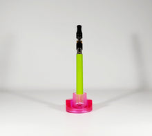 Load image into Gallery viewer, FREE VAPE PEN INCLUDED-Tanzi Fluorescent/Black Light| Magnetic Vape Pen Stand and holder |Weed| Stoner Gift | Cannabis | Cartridge Holder| 510 Thread | PAX ERA