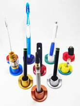 Load image into Gallery viewer, FREE VAPE PEN INCLUDED - Tanzi Fluorescent/Black Light| Magnetic Vape Pen Stand & holder | Stoner Gift | Cannabis | Cartridge Holder| 510 Thread | PAX | Cannabis