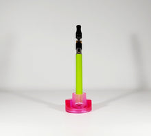 Load image into Gallery viewer, FREE VAPE PEN INCLUDED -  Tanzi  Fluorescent/Black Light| Magnetic Vape Pen Stand &amp; holder | Stoner Gift | Cannabis | Cartridge Holder| 510 Thread |  PAX | Cannabis
